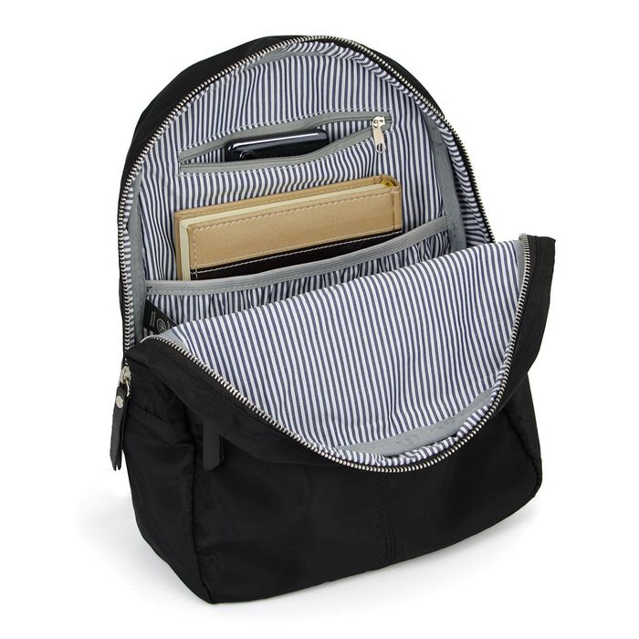 plecak damski miejski bellugio - czarny