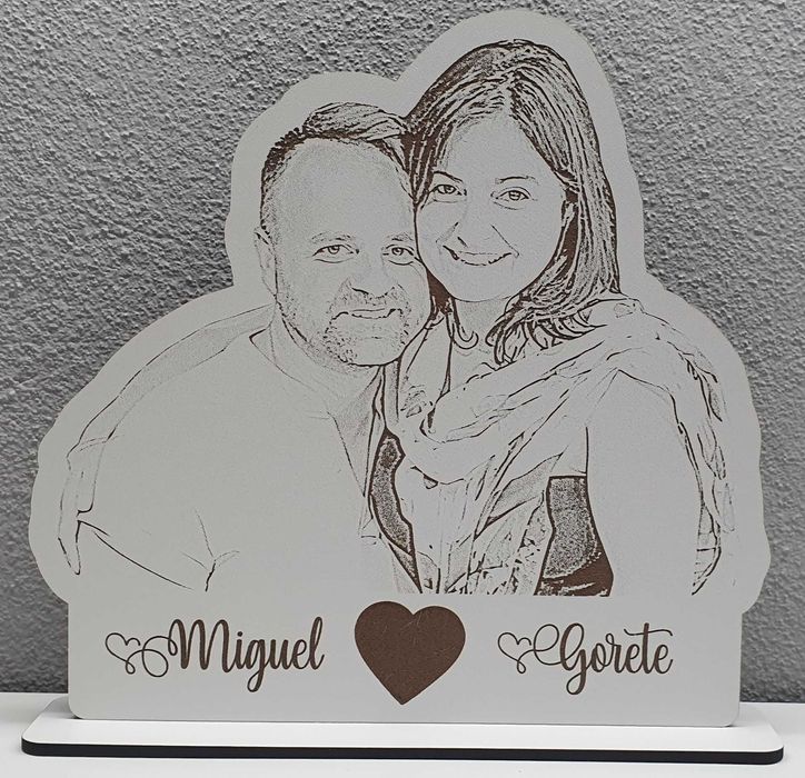 Dia dos Namorados (Placa fotogravação)