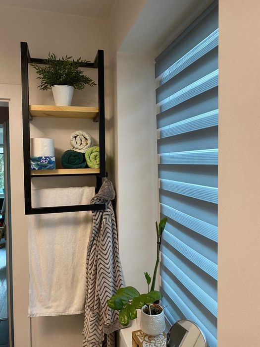Półka łazienkowa, kuchenna w stylu loft