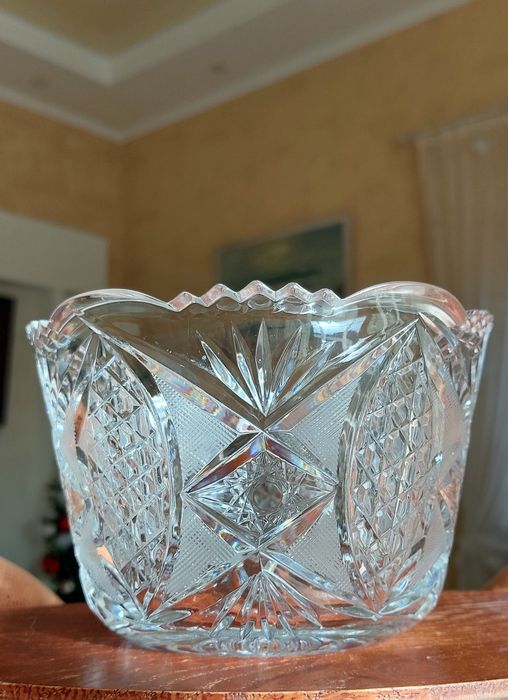 Хрустальные салатники. Гусь-Хрустальный