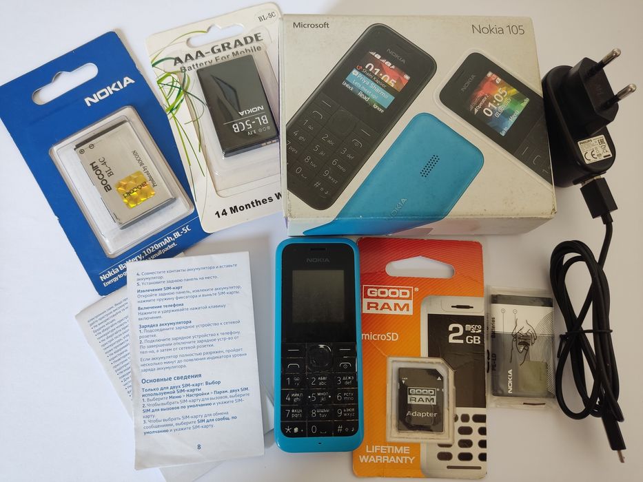 Мобильный телефон Nokia 105