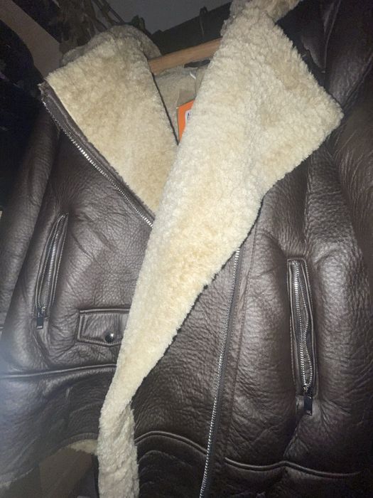 Кожанка  Xl колір коричневий