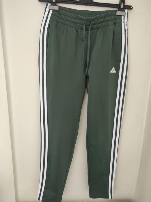 Spodnie damskie Adidas ciemnozielony rozmiar S