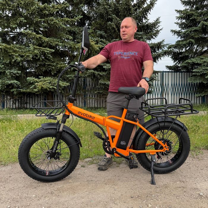 Електровелосипед Fatbike ELITE LUX 20" (1000W, 48V 21Ah) + подарунок