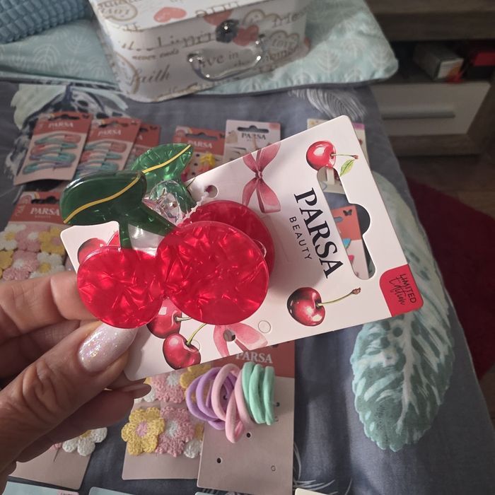 OKAZJA! Spinki i gumki dla dzieci PARSA Beauty – NOWE – likwidacja zap