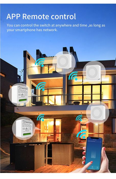 wifi реле smart life tuya