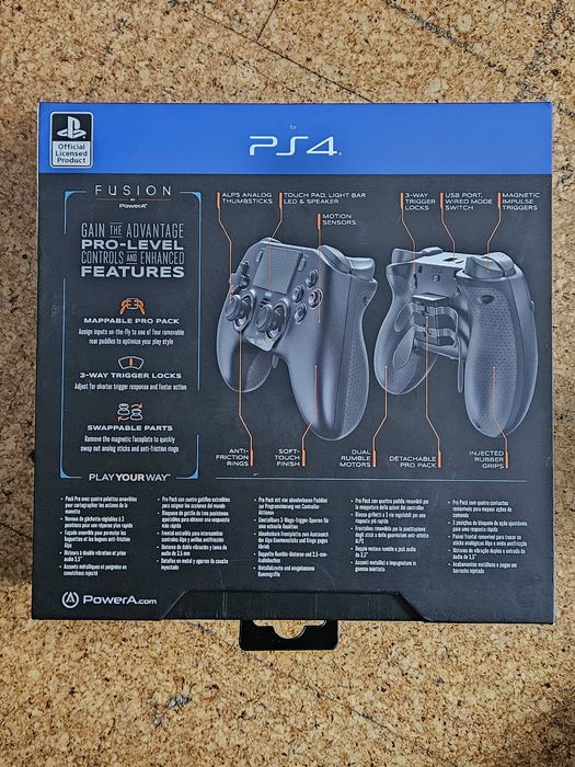 Comando PS4 Fusion PRO. Licenciado oficial Sony Playstation.