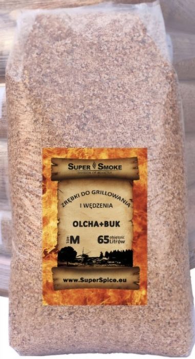 Zrębki wędzarnicze bukowo- olchowe