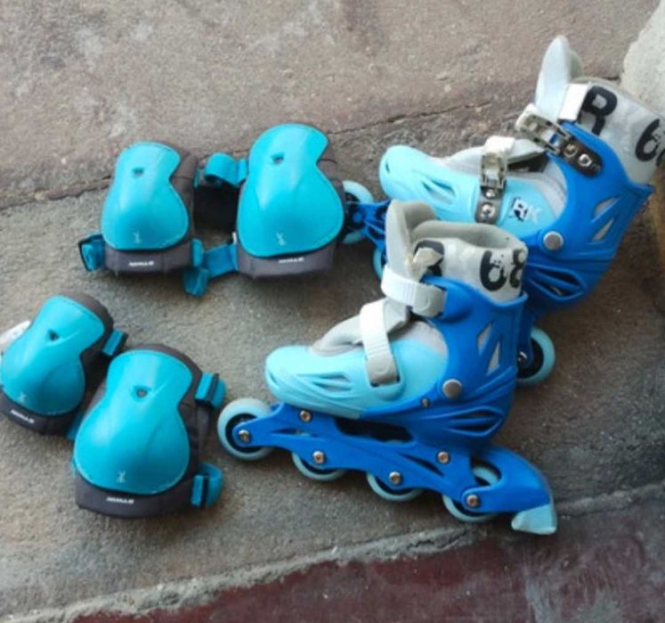 Patins com protetor