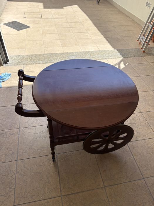 Mesa bar em mogno como nova