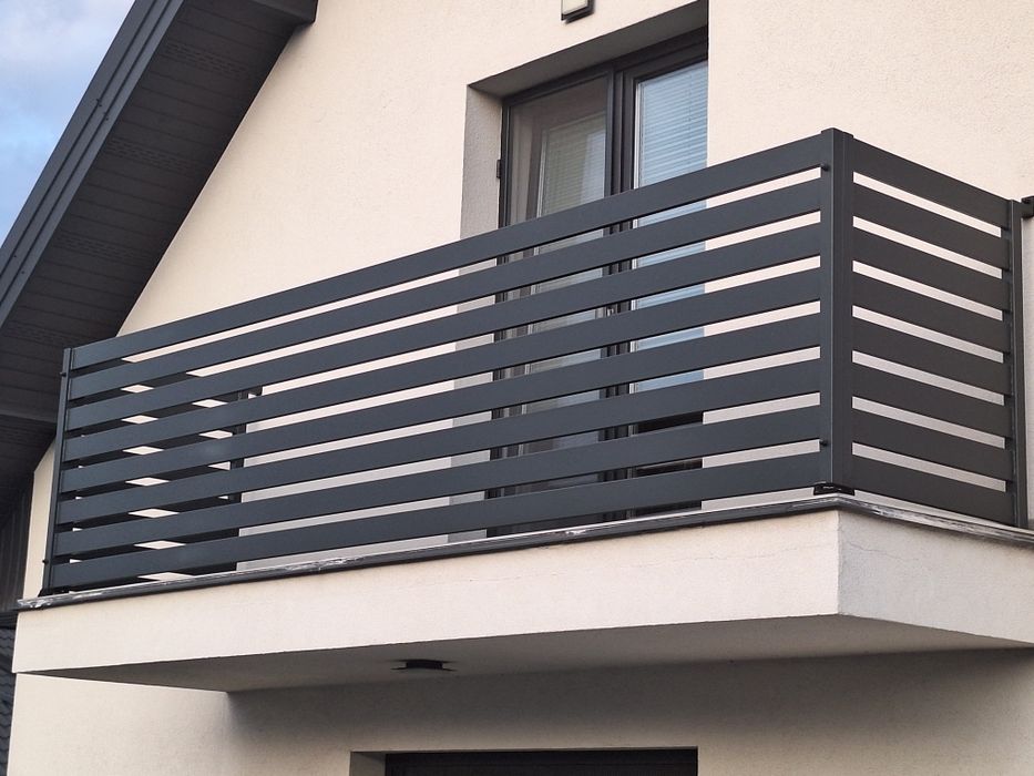 Balustrada balkonowa 447cmx105cm