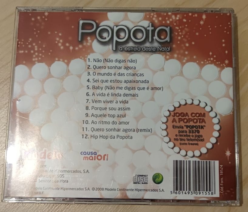CD's - "Popota - A Estrela Deste Natal"