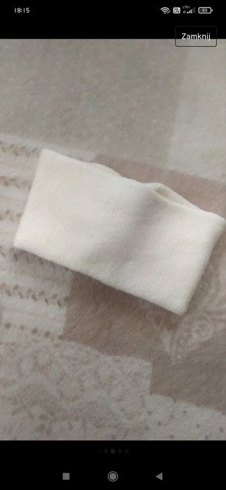 Opaska zimowa alpaka