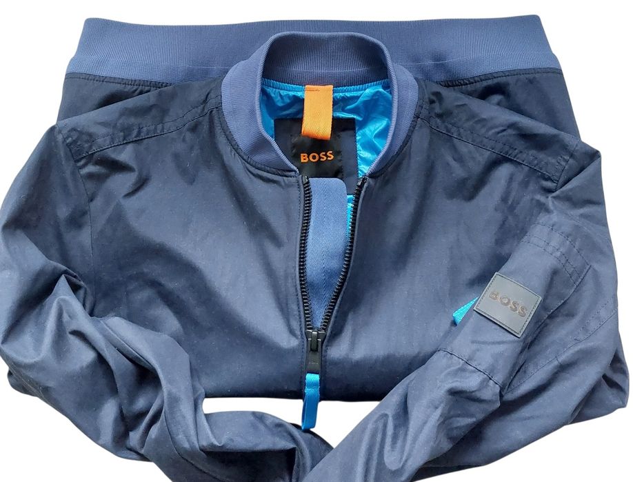 Hugo Boss nowa kurtka męska bomber lekka r.48/M