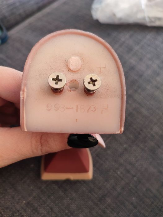 Obcasy brązowe para wraz z flekami