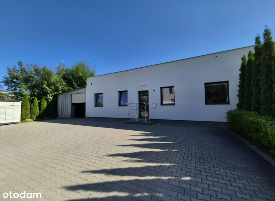 Poznań-Świerczewo obiekt 290m2(wiata+biuro+warszrtat+plac)- 0 PROWIZJI