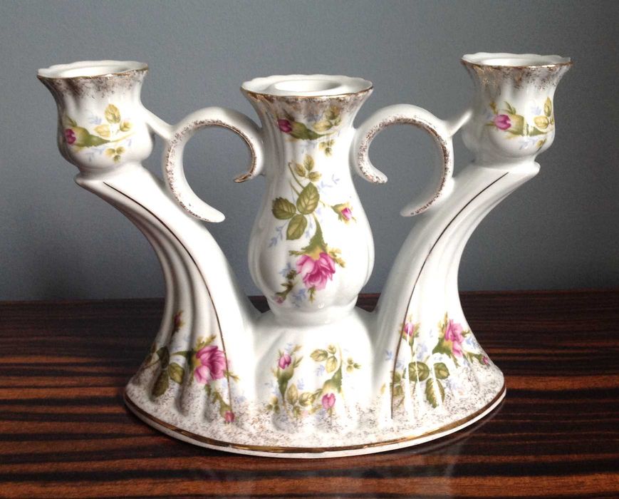 Chodzież Iwona Złota Róża imbryk + świecznik