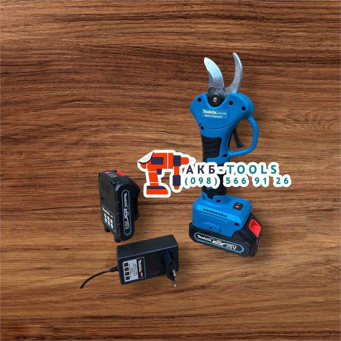 Ручний Секатор Для саду Makita DMT80 BL Професійний Гілкоріз 4 Режими