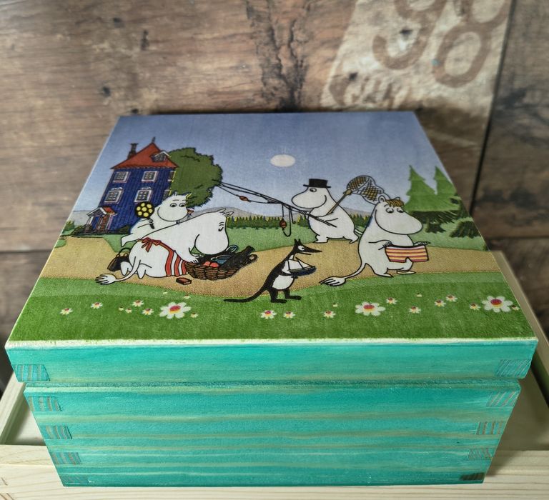 Muminki decoupage