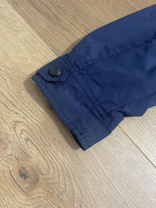 Granatowa kurtka męska z czerwonymi wstawkami rozmiar 44/2XL
