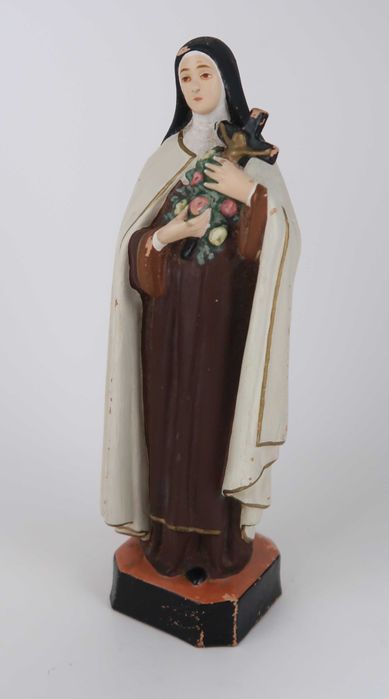Santa Teresinha - Escultura em Barro de Coimbra - José Augusto