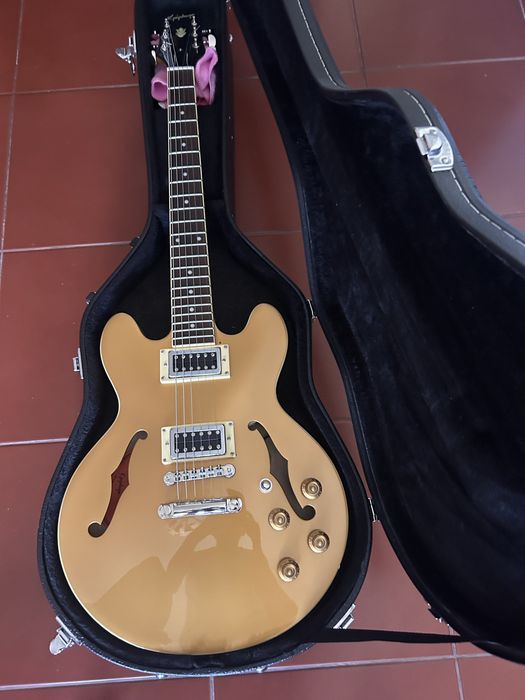 Epiphone 339 maple/gold top c/  Pickups Dimarzio