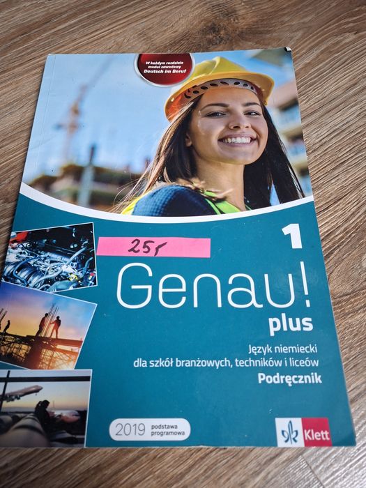 Podręcznik Genau 1 do szkoły branżowej 1 stopnia