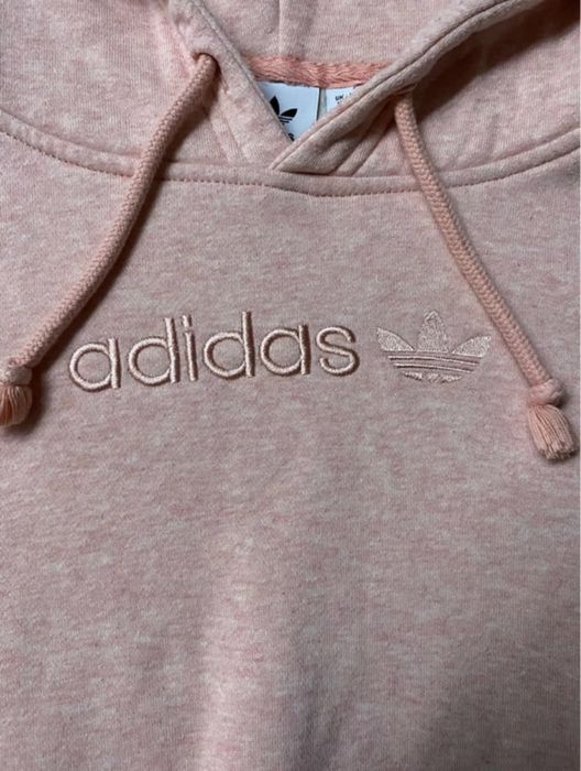 Różowa bluza adidas