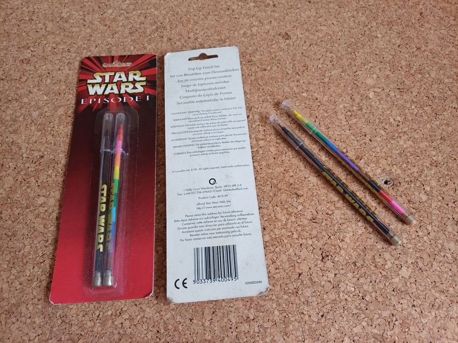 Lapiseiras recarregáveis. Estilo vintage, anos 80/90. Novas em caixa.