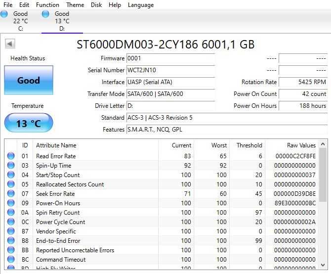 Жорсткий диск HDD Seagate Barracuda 6TB