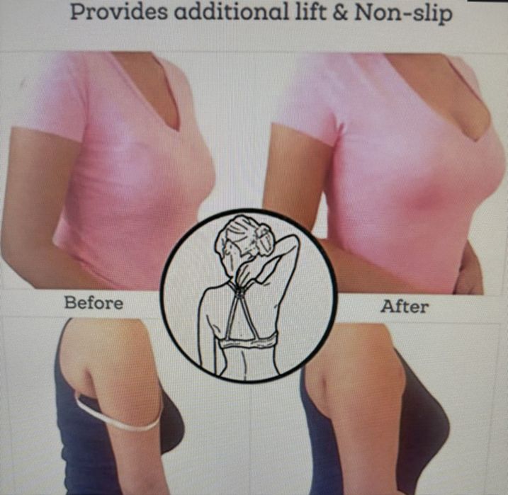 4 peças para esconder as alças dos soutiens