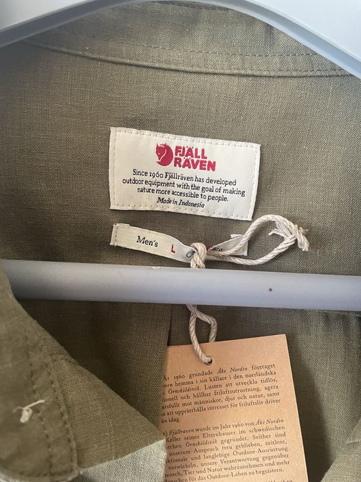 Сорочка Fjallraven Ovik travel shirt ls m