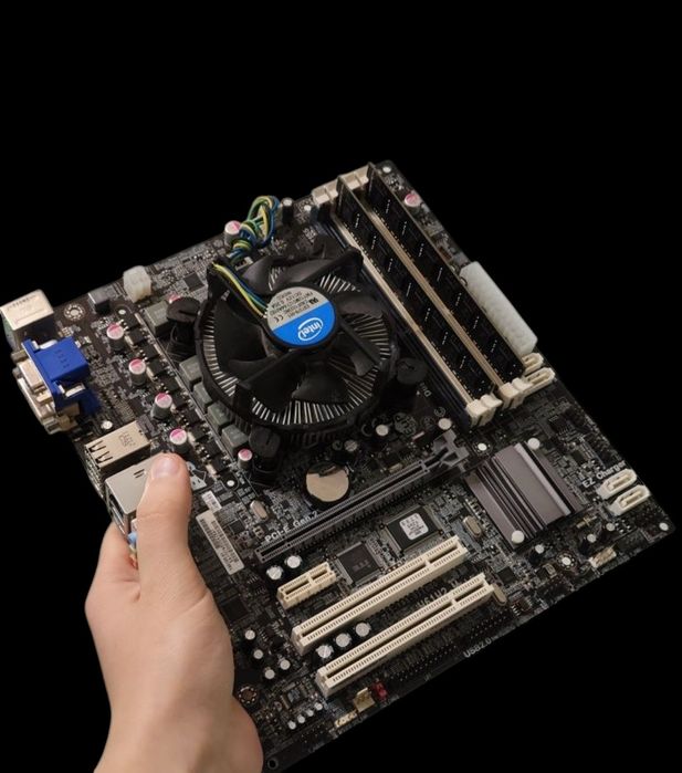 Комплект,плата LGA1155,i7-2600,16gb