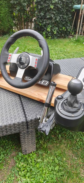 Kierownica Logitech G27 + Shifter + Ręczny