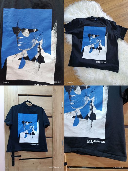 Karl Lagerfeld nowy t-shirt damski rozmiar L