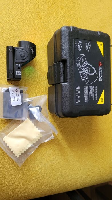 kolimator SRO trijicon rmr red dot docter asg
