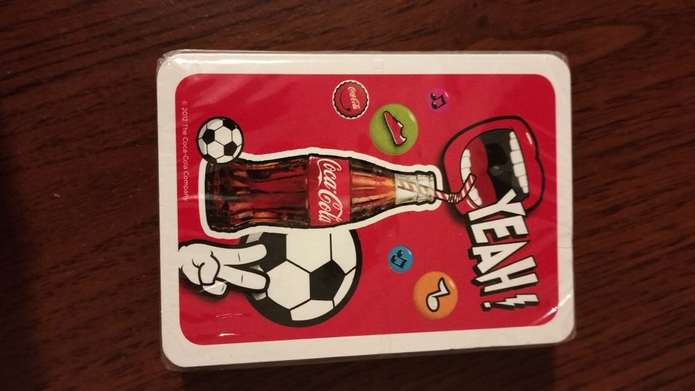 Игральные карты Coca - Cola.