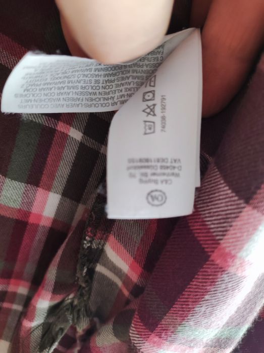 Koszulka damska w kratkę