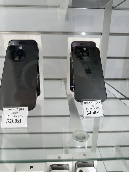 iPhone 16 Pro 128GB  bialy