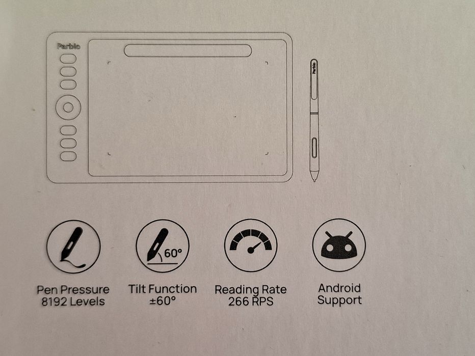 Графический планшет Parblo