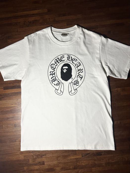 T-shirt biały A Bathing Ape (rozmiar M)