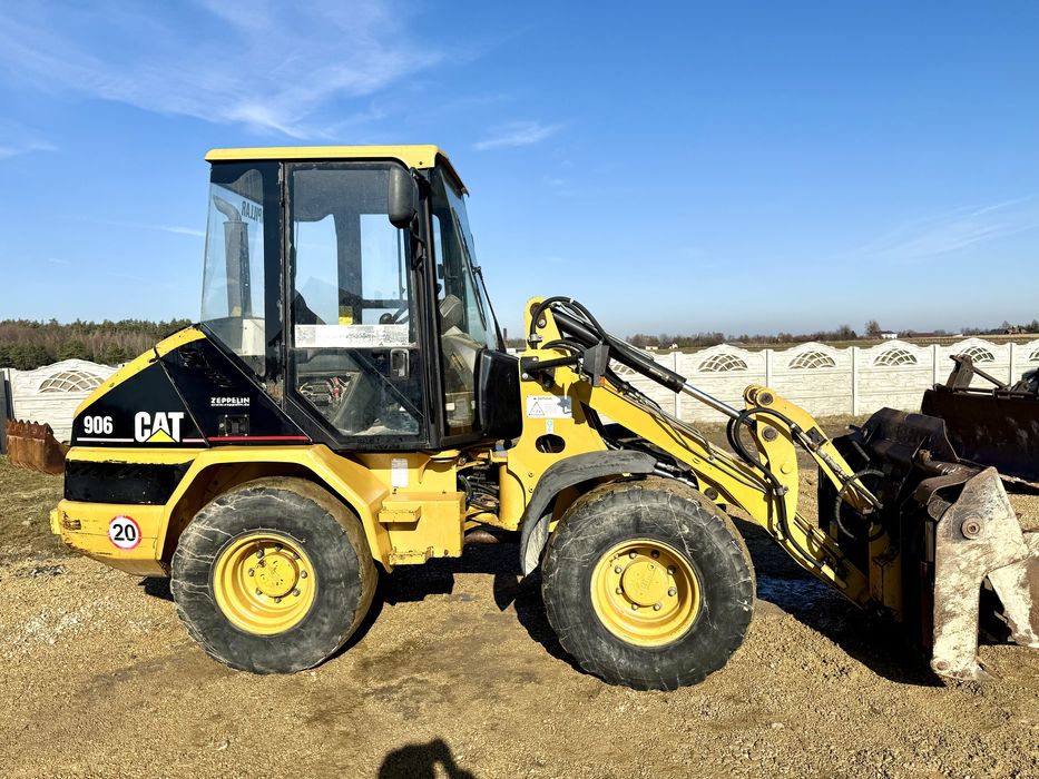 Cat 906 ładowarka caterpillar 906 908