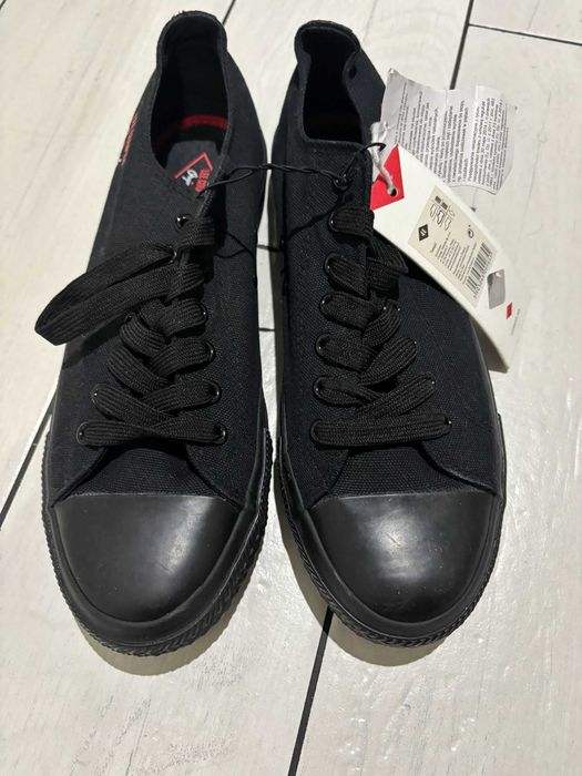 Klasyczne Czarne Trampki LEE COOPER Originals