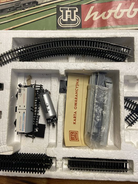 Stara 40 letnia kolejka elektryczna 40 letnia kompletna PRL