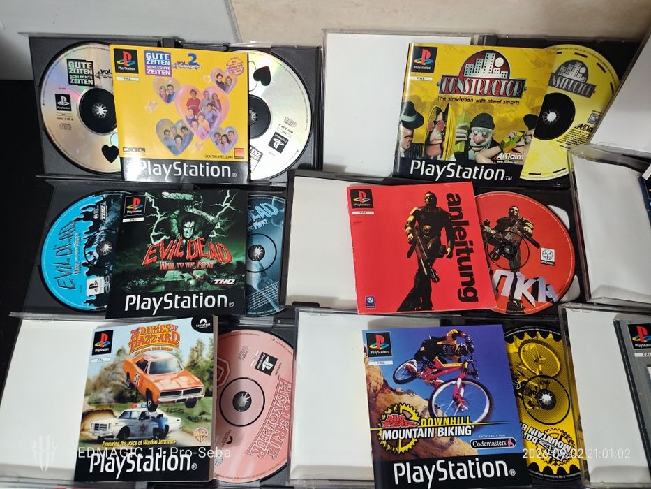 Zestaw gier PlayStation 1 PSX ps1 psone