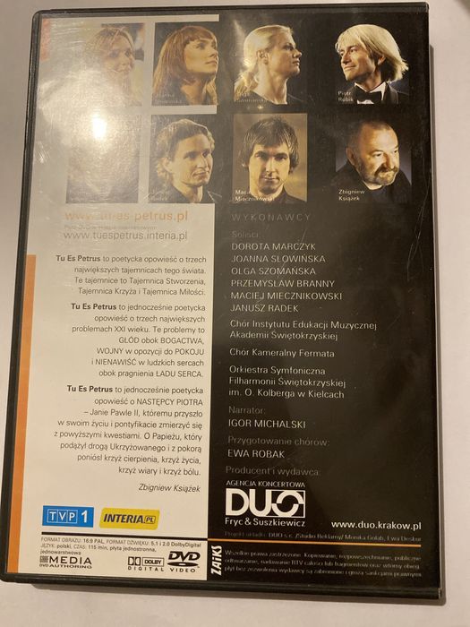 Płyta z koncertem Tu es Petrus
