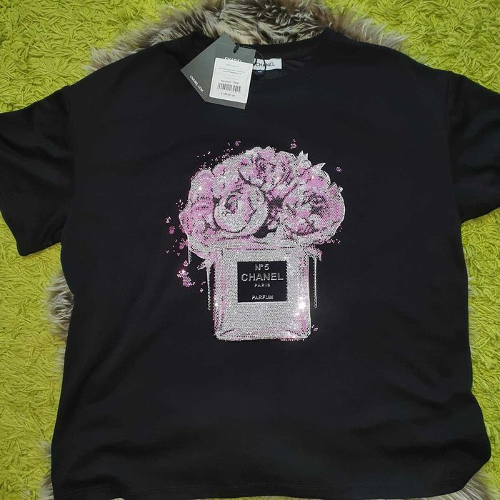 Футболка туника оверсайз  chanel dutti cos
