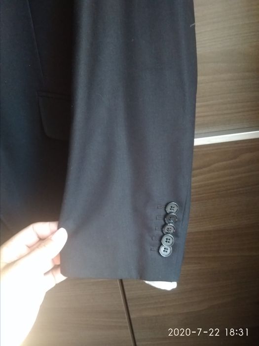 Smoking garnitur slubny roz m/L