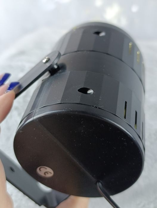 Projektor LED świąteczny płatki śniegu dekoracyjny lampka