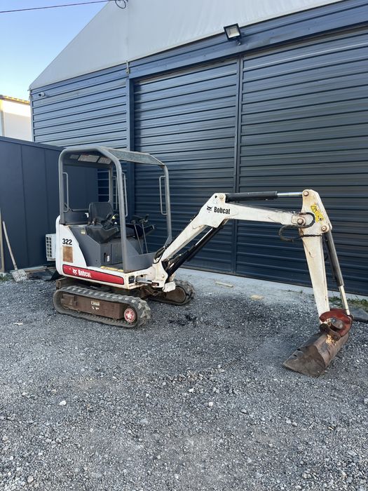 Minikoparka bobcat 322 . 2004 rok . 1600 kg